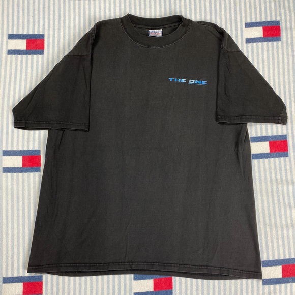 Vintage 2001 Jet Li The One movie promo tee shirt Shirts